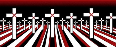 Memoriale delle tombe nei cimiteri in Francia e Belgio dalla Prima Guerra Mondiale da Neale Osborne